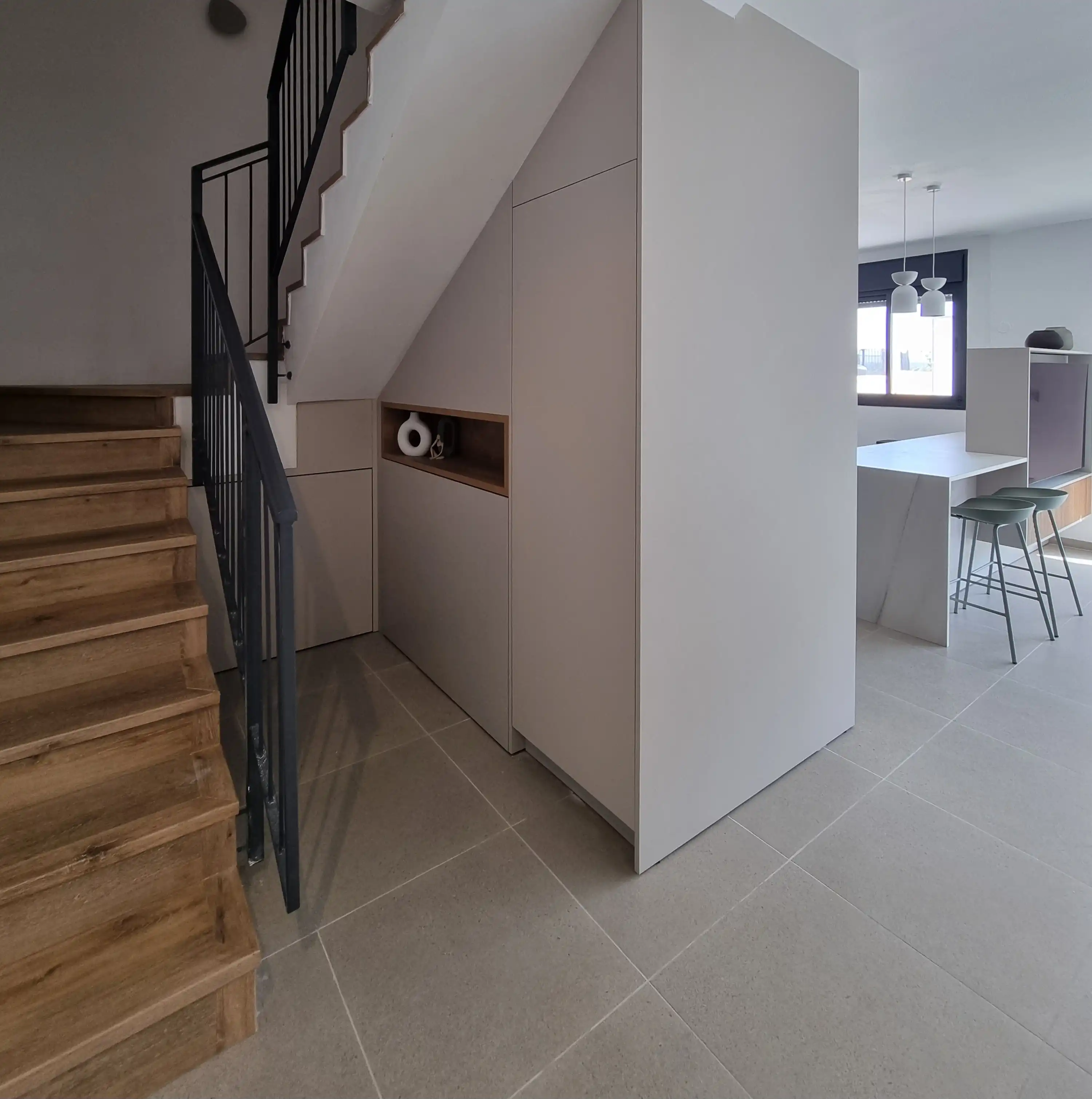 מדרגות חיפוי פרקט SPC