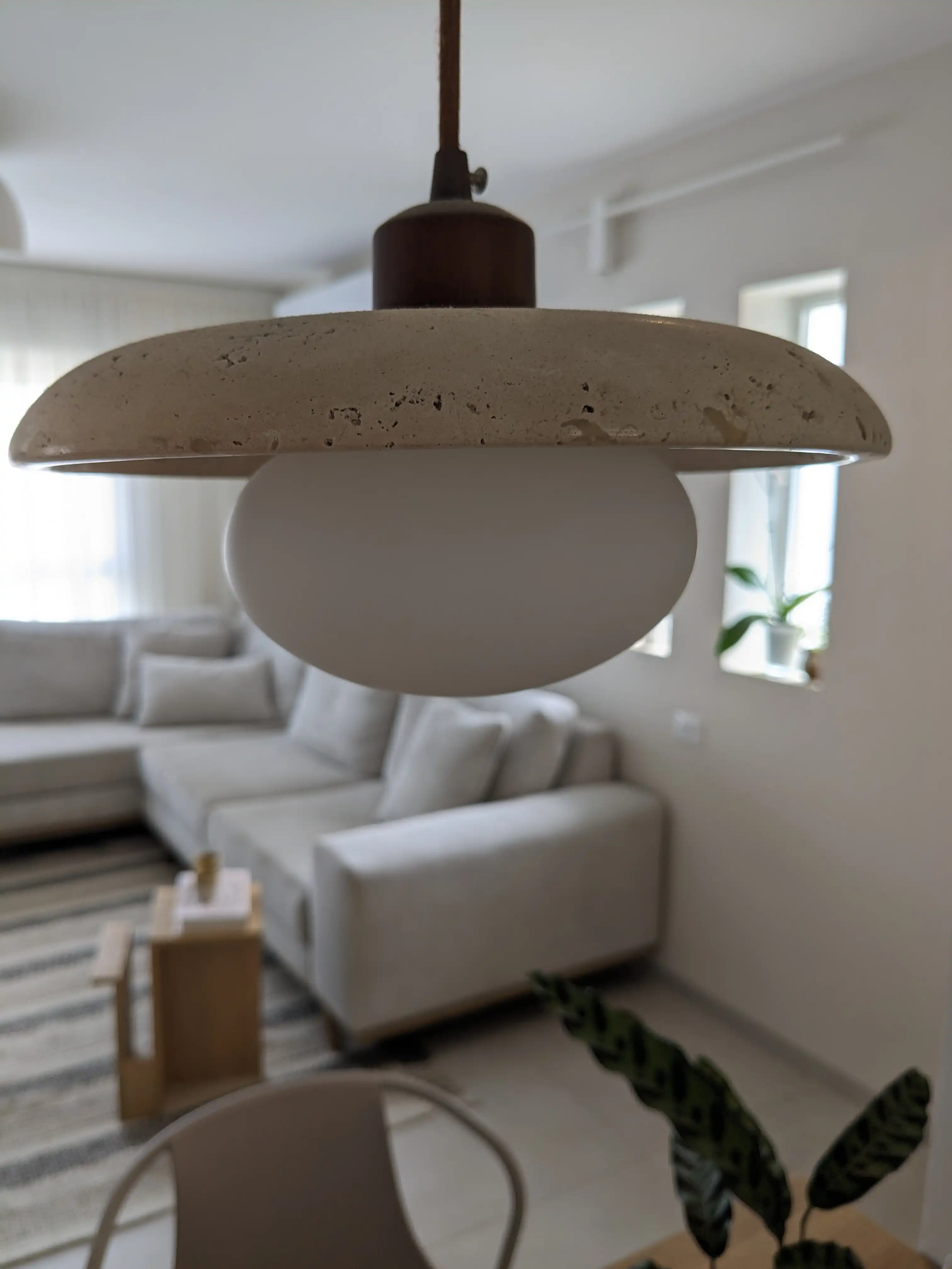 מנורה טרוונטין בבית נורדי