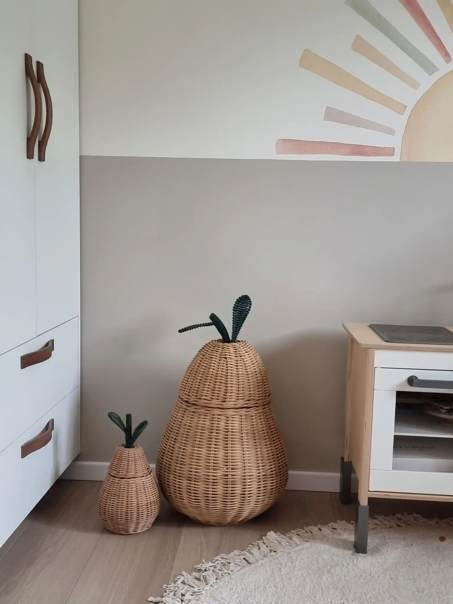 חדר משחקים בקיבוץ בסגנון נורדי